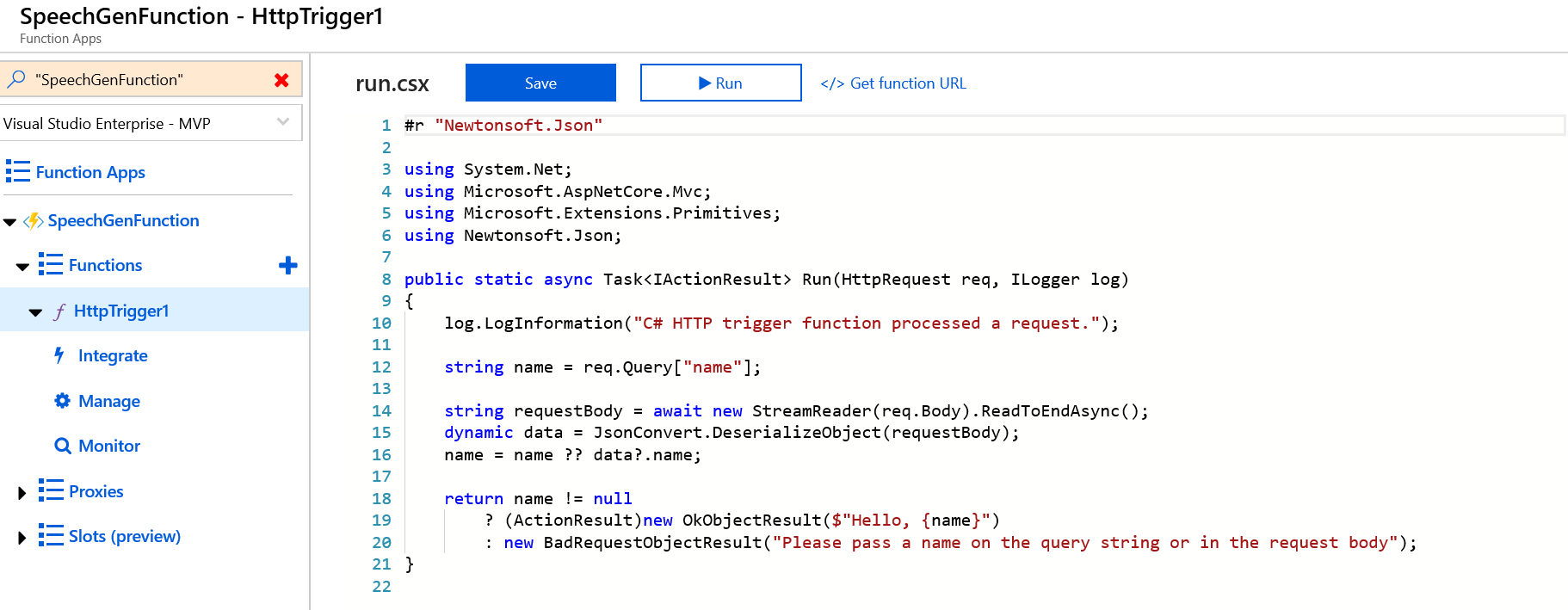 Query строку. Json приложение. Run функции. Функция New. Newtonsoft.js.